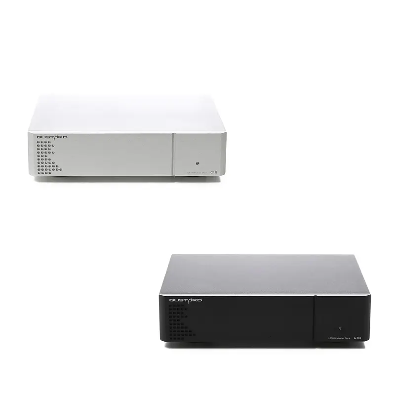 Gustard C18 10MHZ Audio Clock นาฬิกาสัญญาณรบกวนเฟสต่ำ ความแม่นยำสูง[Black/White]