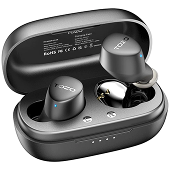 TOZO Agile Dots หูฟังบลูทูธ In-Ear หนักเพียง 3.7 กรัม IPX5 Bluetooth 5.3