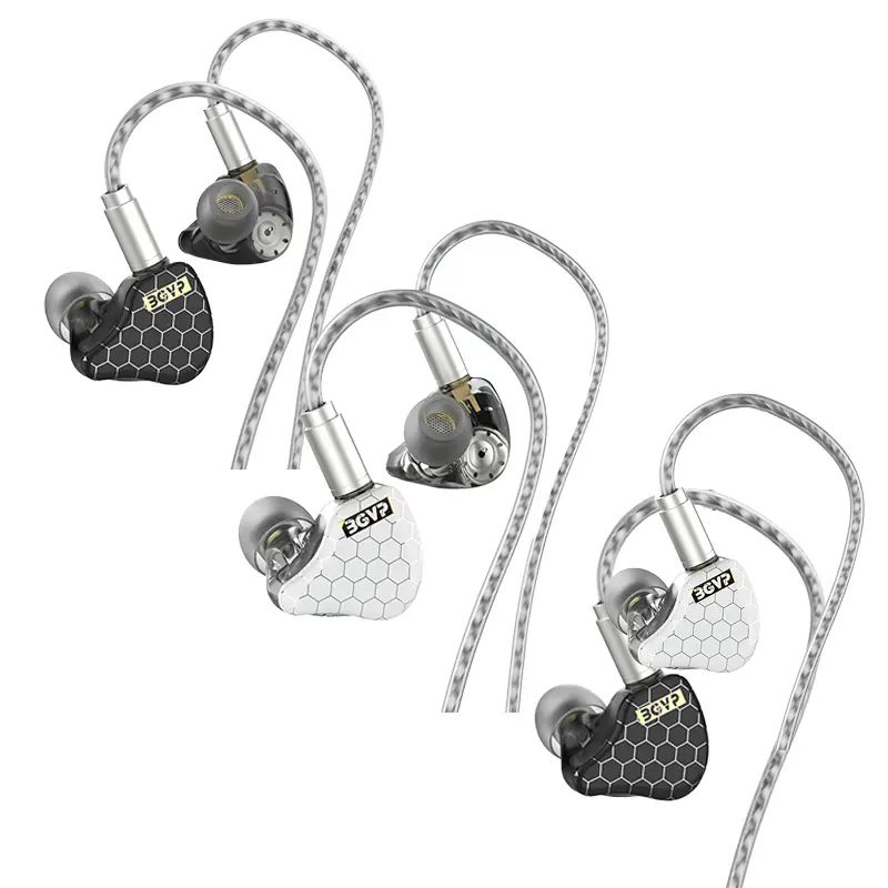BGVP Scale Pro หูฟัง 2 ไดรเวอร์ 1BA+1DD รองรับ Hi-Res [No Mic] [Black/White/Mix]