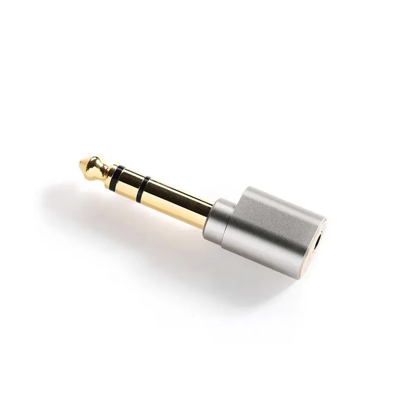DD DJ65A AL อะแดปเตอร์แปลง 6.35 Male เป็นมาตรฐาน 3.5 Female สำหรับเครื่องเสียง