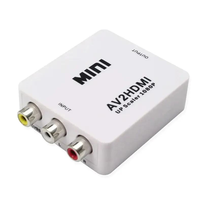 X-Tips AV to HDMI อะแดปเตอร์แปลง AV ออก HDMI รองรับ 1080p (60HZ)
