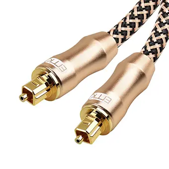 ERTK Golden Twist สาย Optical เกรดพรีเมี่ยมสำหรับเครื่องเสียง [1.5 M]