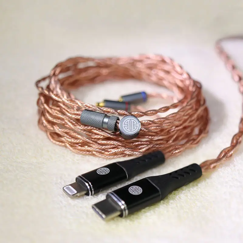 Hakugei Thor สายอัพเกรดหูฟัง 6N OCC Litz สำหรับหูฟัง [TypeC : 2Pin/MMCX]