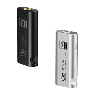 Shanling UA1 Plus USB DAC/AMP พกพา รองรับ Hi-Res [Black/Silver]