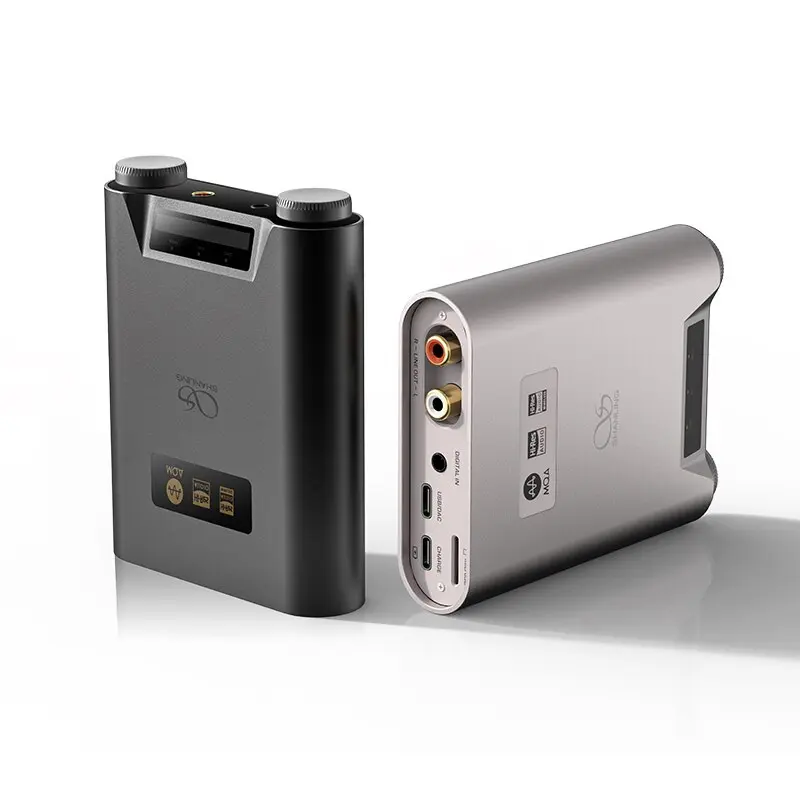 Shanling H5 DAC/AMP พกพาขั้นสูงชิป AK4493SEQ x2 รองรับ MQA [Black/Titanium]