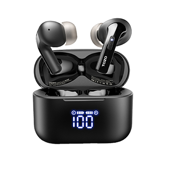 TOZO Tonal Pods หูฟังบลูทูธ หูฟังอินเอีย หูฟังไร้สาย Max10.5 Hr. /Charge, IPX8, Bluetooth 5.3