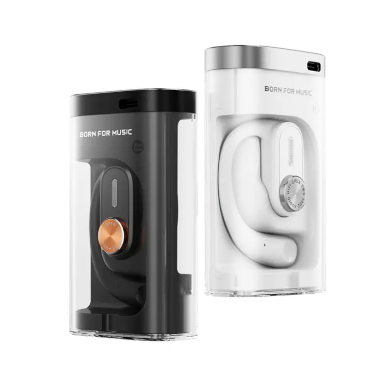 FiiO JADEAUDIO JW1 หูฟังแบบ Open TWS ทรงสปอร์ต เหมาะสำหรับใส่วิ่ง- ออกกำลังกาย รองรับ Bluetooth 5.3 ประกันศูนย์ไทย [Black/White]