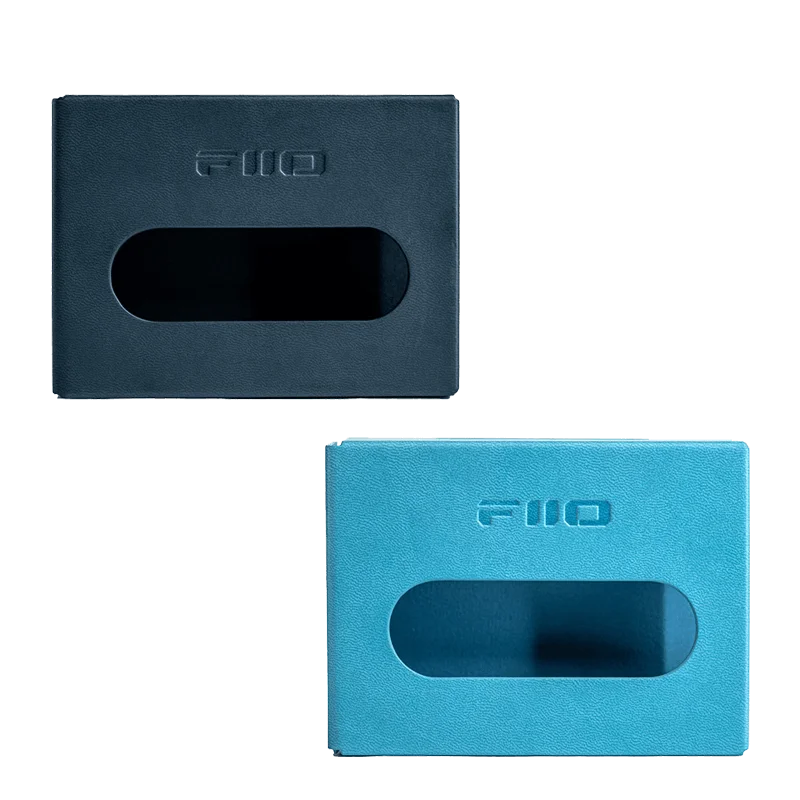 FiiO SK-CP13 เคสหนังสำหรับ CP13 ให้การป้องกันที่ยอดเยี่ยม ทนทาน เฉพาะเคส [Black/Blue]
