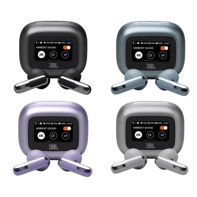 JBL LIVE FLEX 3 SMART CHARGING CASE [Black/Blue/Silver/Purple]