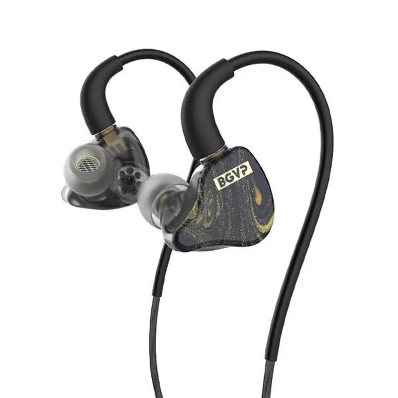 BGVP Butterfly Pro หูฟัง IEMs หูฟัง Hybrid 2 ไดรเวอร์ 1DD+1BA รองรับ Hi-Res [Mic]