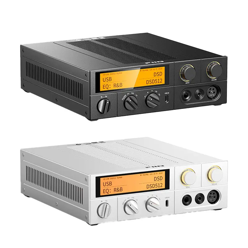 [PreOrder] FiiO K17 DAC/AMP ตั้งโต๊ะชิป AKM AK4191+AK4499EX *2 รองรับ MQA, Dual Hi-Res [Black/Silver]