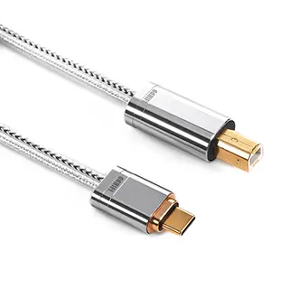 DD TC09BC สายแปลง USB-C เป็น USB-B สำหรับเครื่องเสียง [100 CM]