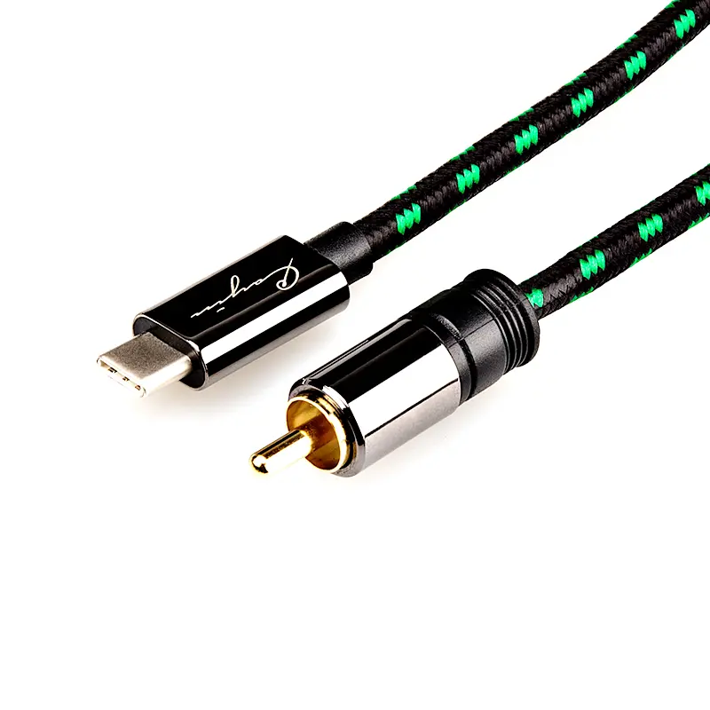 Cayin CS-30TCR สายแปลง USB Type-C เป็น RCA Coaxial สำหรับ Cayin Daps