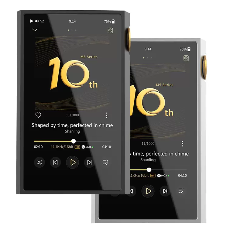 [Pre-Order] Shanling M5 Ultra 10th DAP พกพารุ่นอัพเกรด พิเศษฉลองครบรอบ 10 ปี [Black/Silver]