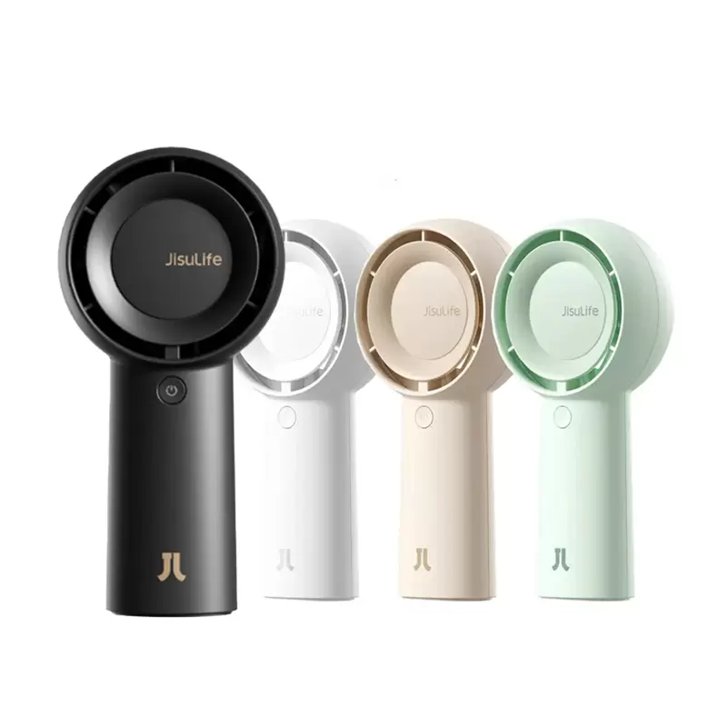 JisuLife Life5 Plus พัดลมมือถือ Handheld Fan [6000mAh] [Green/White/Black/Brown]