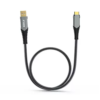 FiiO LA-TC1 สายชาร์จ/สายดาต้า USB TypeA เป็น TypeC สำหรับ เครื่องเสียง, DAC, PC, Smartphone