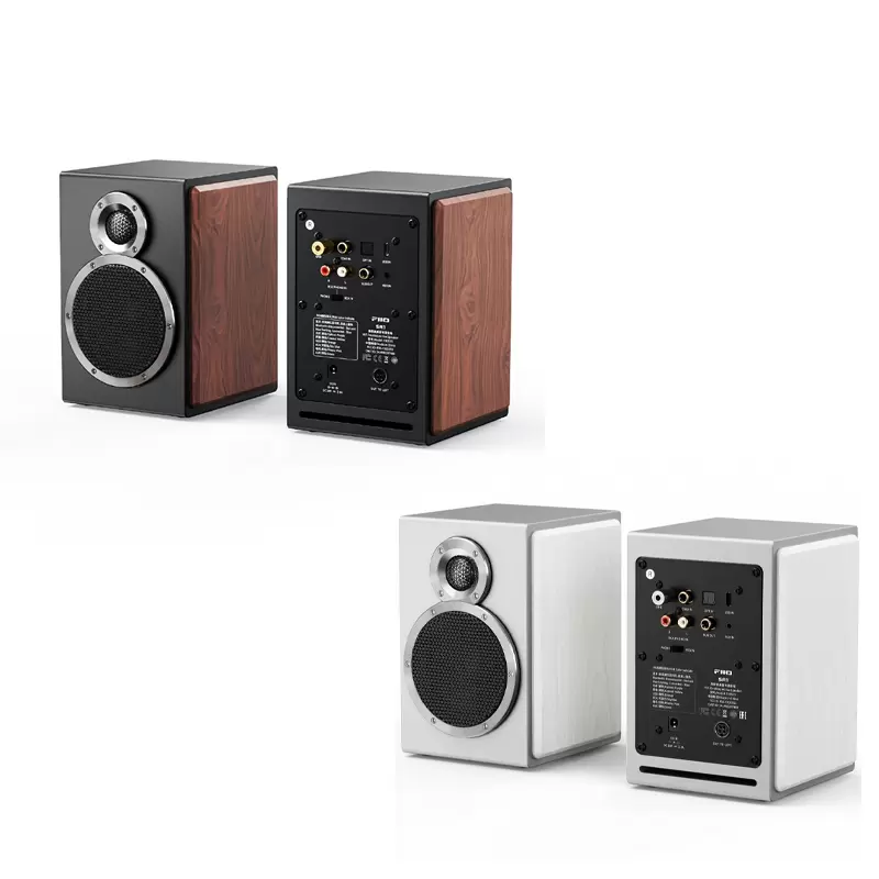 FiiO SA1 ชุดลำโพงแอคทีฟไฮไฟตั้งโต๊ะ ประสิทธิ์ภาพสูง รองรับบลูทูธ [Black/White]