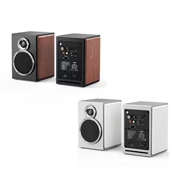 FiiO SA1 ชุดลำโพงแอคทีฟไฮไฟตั้งโต๊ะ ประสิทธิ์ภาพสูง รองรับบลูทูธ [Black/White]