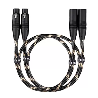 FiiO LX-XLR4L สายสัญญาณเสียง XLR ตัวผู้ถึงตัวเมีย 2 ชิ้น ยาว 150 ซม.