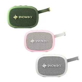 [Pre-Order] Snowsky ANYWHERE ลําโพงบลูทูธ 5.4 แบบพกพา รองรับการจับคู่สเตอริโอไร้สาย กันน้ำIPX6 [Green/Pink/White]