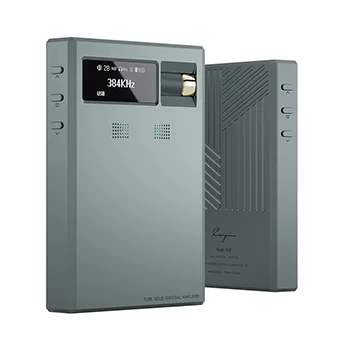 Cayin RU9 DAC/AMP พกพา หลอดสุญญากาศ Nutube 6p1 และ DAC Dual AK4493SEQ