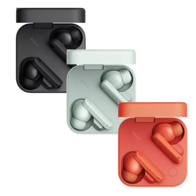 CMF Buds 2 [Dark Grey/Light Green/Orange]