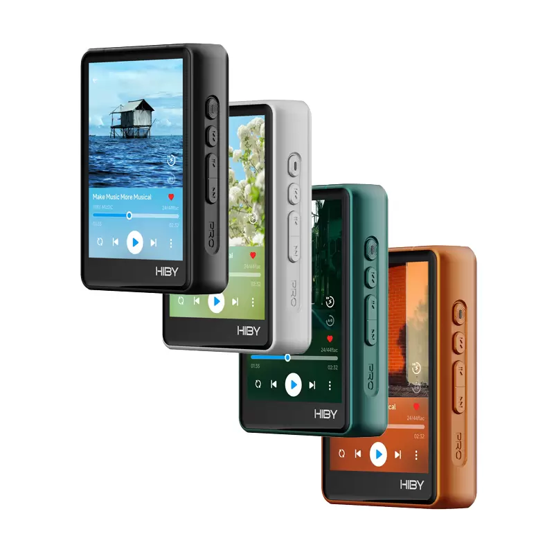 Hiby R3 PRO ii DAP พกพา ชิป CS43198 x2 รองรับ MQA, Bluetooth5.1, LDAC, Dual Hi-Res [Black/Silver/Green/Orange]
