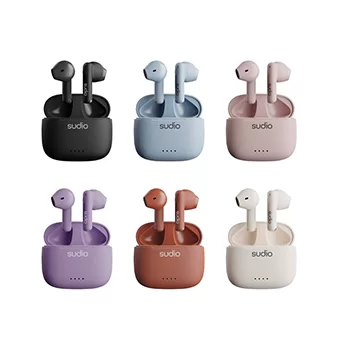 Sudio A1 The No-Fuss Earbuds [Black/White/Sienna/Purple/Blue/Pink]