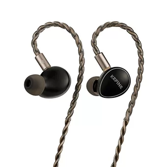Kefine Quatio หูฟัง IEMs Hybrid 4 ไดรเวอร์ 2DD+2BA เปลี่ยนท่อนำเสียงได้ ปลั๊กหูฟังแบบโมดูลาร์