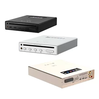 Shanling EC Mini เครื่องเล่นซีดีแบบพกพาได้ รองรับ MQA, Dual Hi-Res [Black/Silver/Gold]