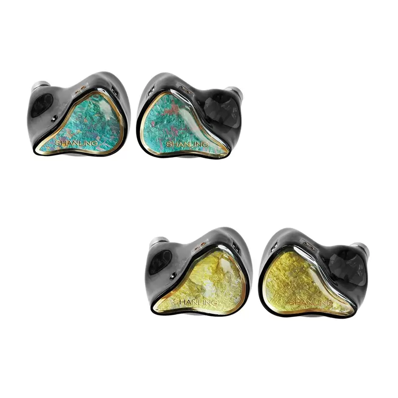 [Pre-Order] Shanling Regal หูฟัง IEMs Hybrid 8 ไดรเวอร์ 2DD+4BA+2Planar ระดับเรือธง ปรับแต่งโทนเสียงได้ [Green/Gold]