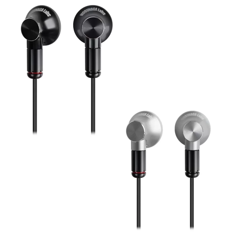 หูฟังเอียร์บัด Nobunaga Labs - Uguisu [Black/Silver]