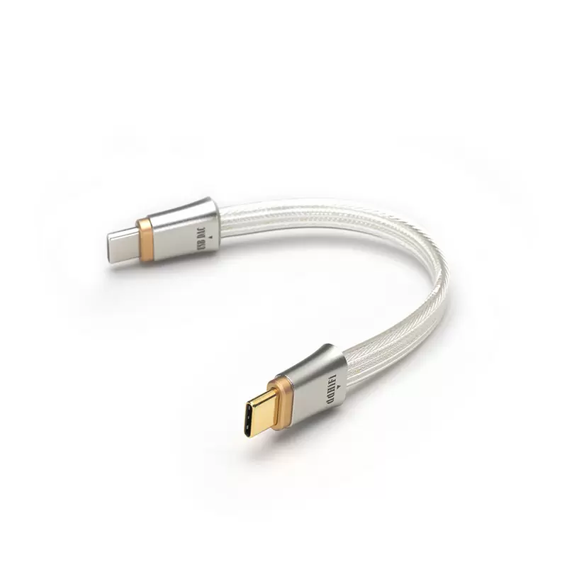 DD TC19CC สายสัญญาณดิจิตอล USB TypeC ระดับเรือธงจาก สำหรับเครื่องเสียง [45 CM.]