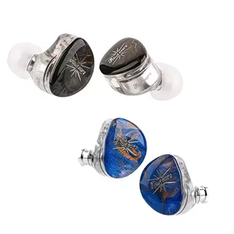 Kiwi Ears x Crinacle: Singolo [Black/Blue]