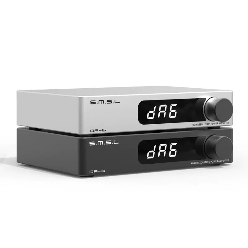 SMSL DA-6 Power Amplifier ภาคขยายเสียง รองรับ Hi-Res [Black/Silver]