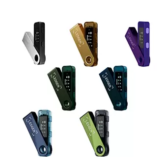 Ledger Nano S Plus ฮาร์ดแวร์วอลเล็ตสำหรับเก็บ Private Key และจัดการคริปโต [PURPLE/BLACK/EMERALD GREEN/GOLD/SAPPHIRE BLUE/NEPTUNE BLUE/OXIDATE GREEN]