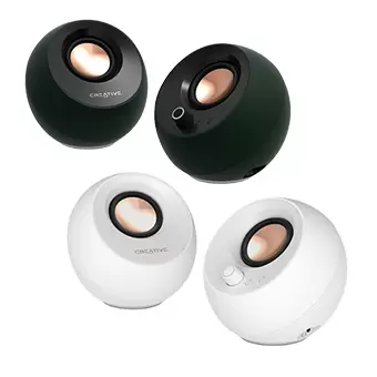 CREATIVE PEBBLE PRO [Black/White]