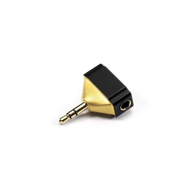 DD DJ44Gold อะแดปเตอร์แปลงแจ็คหูฟัง 4.4 เป็น 3.5 มม. วัสดุระดับพรีเมียม