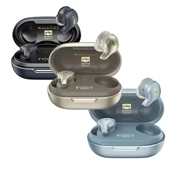 หูฟัง TOZO Golden X1 Hybrid Drivers (1DD+1BA) 6 Mics Hybrid ANC [Galaxy Blue/Light Blue/Light Gold]