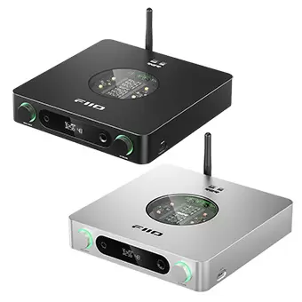 FiiO K13 R2R DAC/AMP ตั้งโต๊ะ แบบ R2R 24-bit ให้เสียงที่เป็นธรรมชาติ รองรับ MQA, LDAC, Dual Hi-Res [Black/Silver]