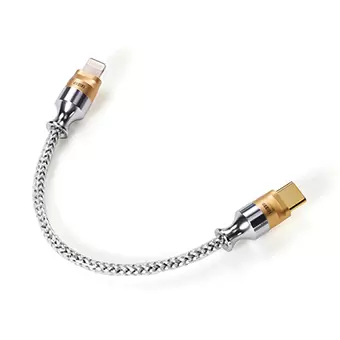 DD MFI07S สายแปลง Lightning เป็น TypeC OTG สำหรับเครื่องเสียง [10 CM.]