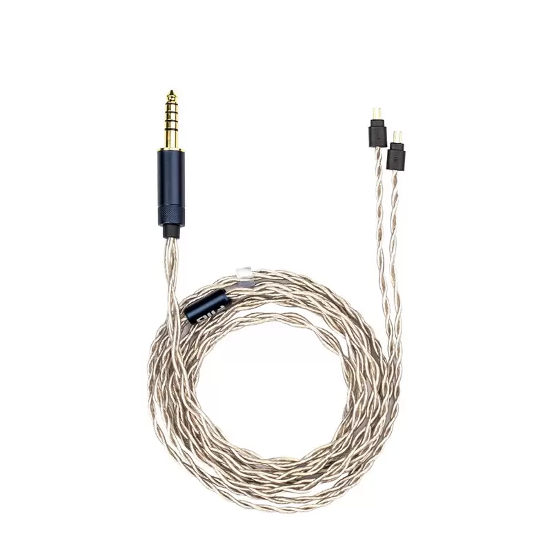 FiiO LS-4.4B สายอัพเกรดหูฟังทองแดงชุบเงิน โครงสร้าง Litz คุณภาพสูง