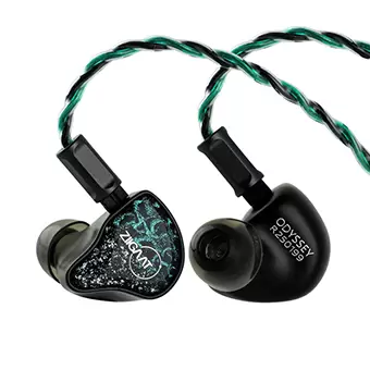 ZiiGaat x Hangout Audio Odyssey 2 หูฟัง IEMs Hybrid 4 ไดรเวอร์ 1DD + 3BA ระดับออดิโอไฟล์