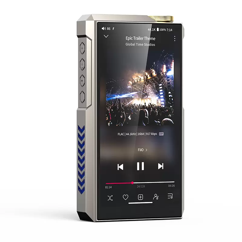 FiiO M27 DAP เครื่องเล่นเพลงพกพา HiFi อัจฉริยะระดับเรือธง รองรับ Dual Hi-Res [Titanium]