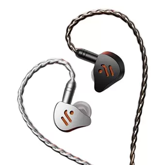 Fosi Audio IM4 หูฟัง IEMs รุ่นแรกของแบรนด์ ไดรเวอร์ Dynamic ไดอะแฟรมเคลือบเบริลเลียม [Black/Silver]