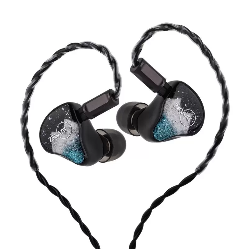 Ziigaat Horizon หูฟัง IEMs Hybrid 5 ไดรเวอร์ 1DD + 2BA + 2 Planar