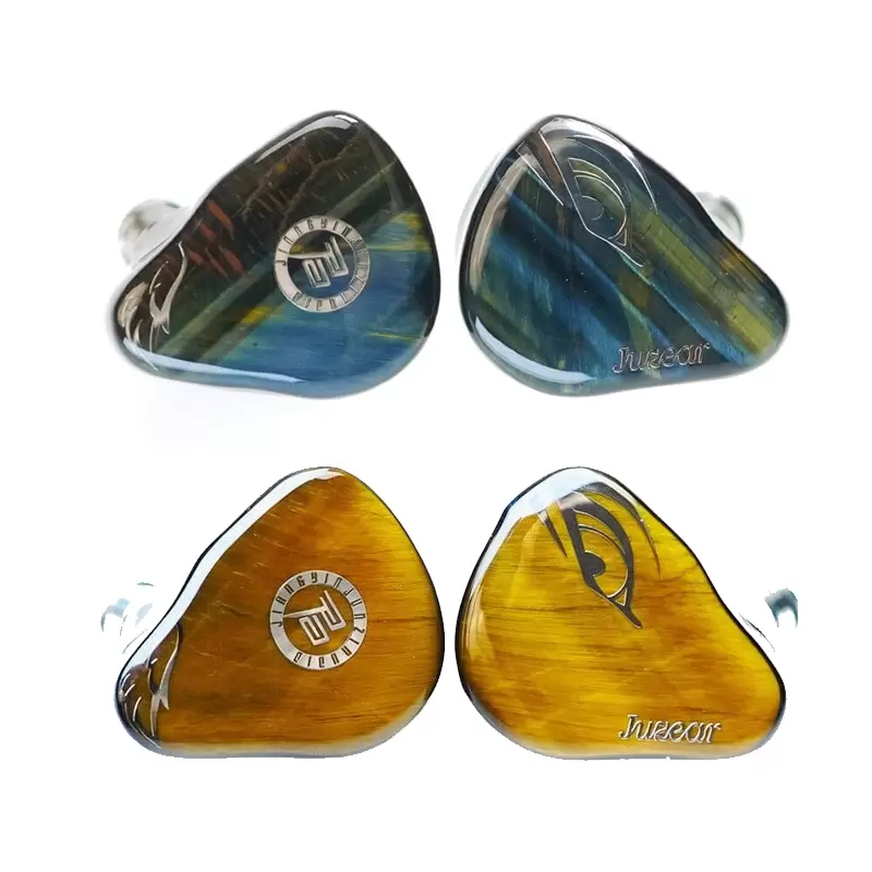 JUZEAR Harrier หูฟัง IEMs Hybrid 9 ไดรเวอร์ 1DD+6BA+2 Micro Planar รุ่นแรกของโลกที่ ปรับจูนด้วย Squiglink [Blue/Yellow]
