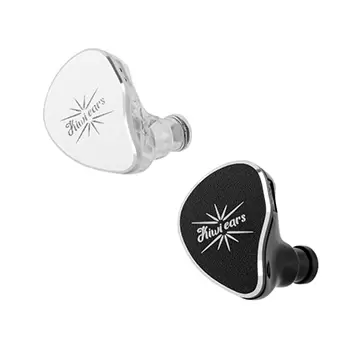 Kiwi Ears Belle 10mm DLC Dynamic Driver IEM [Type-C With Mic][Black/White]