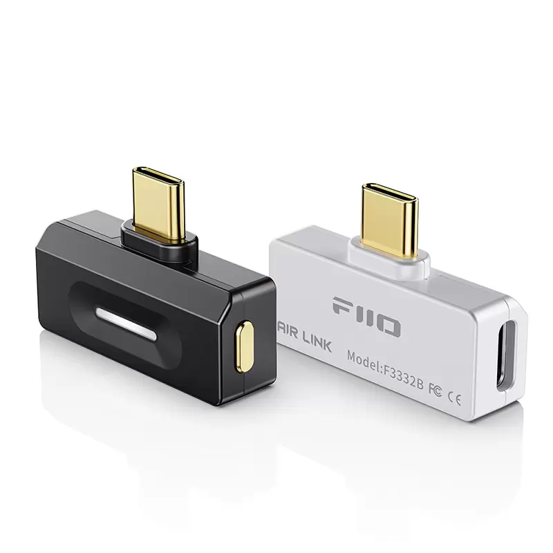 FiiO Air Link เครื่องส่งสัญญาณ Bluetooth6.0 ความละเอียดสูง แบบพกพา[Black/Silver]