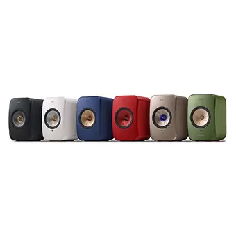 KEF รุ่น LSX II [Carbon Black/Mineral White/Cobalt Blue/Lava Red/Soundwave]